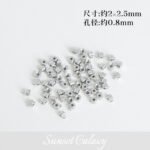 Color-Preserving Fine Small Pressure Cooker Positioning Beads Handmade DIY Bracelet Necklace Beaded Finishing Snap Material Accessories - Image 21