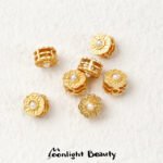 New Year's Ancient Fa Sands Gold Lucky Pendant Pendant Pendant Beaded Handmade DIY Beaded Bracelet Necklace Accessories - Image 7