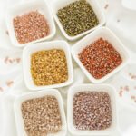 3mm gold plated color square zirconium gold bottom anti-gripper drill beads diy handmade beaded material bracelet jewelry accessories