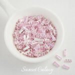 [trapezoid] 18k gold plated cat's eye zircon claw drill handmade diy bracelet necklace beaded clothing material accessories - Image 15