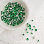 30 pieces of zircon silver plated claw diamond round color retaining diy handmade beaded material bracelet necklace loose beads jewelry accessories - Image 18