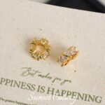 18K Gold-Plated Color-Preserving Zircon Spacer Beads Wheel Beads Loose Beads Handmade DIY Beaded Bracelet Necklace Jewelry Accessories Material - Image 5