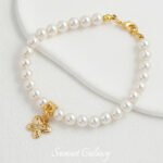 14k New Chinese Retro Alloy Butterfly Tee Hanging Handmade DIY Bracelet Necklace Beaded Beaded Accessories Material - Image 4