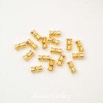 18K Gold Color-preserving Bamboo Tube Beads Spacer Beads Spacer diy Handmade Beaded Jewelry Bracelet NecKlace Accessories Material Loose Beads - Image 6