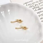 Copper Plated Real Gold Color Preservation Knot Double Hole Pendant Bead Accessories DIY Handmade Bracelet Necklace Bead Jewelry Material - Image 6