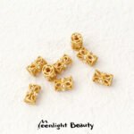 Shajin Hollow Inlaid Pearl Passepartout Wheel Beads Beads Layered Beads Handmade DIY Beaded Bracelet Jewelry Accessories - Image 7