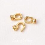 Color-preserving 18K Gold Inlaid with Zirconium Universal Connecting BucKle Finishing BucKle diy Bracelet NecKlace Beading Material Bracelet Jewelry Accessories - Image 6