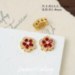 Strong Color Retention 18K Gold-Plated Zirconium Precision Porous Spacer Beads Handmade DIY Bracelet Necklace Jewelry Accessories Material - Image 20