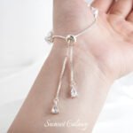 Copper Plated Real Gold Diamond High Feeling Temperament Extended Chain Handmade DIY Bracelet Necklace Beaded Beaded Accessories Material - Image 2