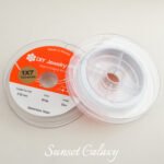 aquamaric zircon beads round beads handmade beaded diy material necklace pendant bracelet silver plated jewelry accessories - Image 14