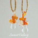 Hand-fired Lampwork Glazed Pendant Beaded DIY Material Bracelet Beaded Transparent Glass Beaded Jewelry Accessories - Image 7