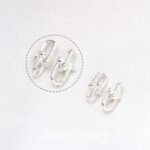 18K gold color gold-plated U-shaped spring buckle bracelet necklace closing connection buckle diy beaded material jewelry accessories - Image 11