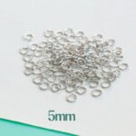 House Abai 30 18k gold plating color retaining open ring bead necklace DIY handmade beaded jewelry accessories - Image 14