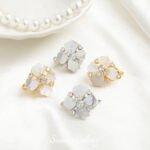 High Color Retention Shell Butterfly Inlaid with Zirconium Link Buckle diy Handmade Beaded Loose Beads Pearl Bracelet Necklace Accessories Material - Image 3