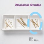 18k gold color retaining positioning bead lobster clasp extension chain opening ring DIY handmade bracelet necklace finishing accessories - Image 14