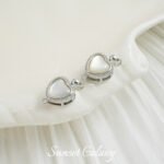 14K inlaid white shellfish black shellfish oval square magnetic buckle magnet buckle beaded handmade diy material bracelet bead accessories - Image 10