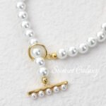 18k gold plating real gold pearl finish connection Ot buckle head handmade diy beaded bracelet necklace accessories - Image 4