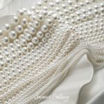 Australian White Imported Imitation Rocky Pearl Straight Hole Beads Loosened Beads Handmade DIY Bracelet Necklace Material Accessories