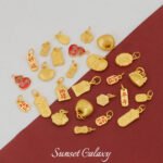 New Year National Tide Fortune Ping An Happy Bead Pendant Handmade Beaded DIY Material Bracelet Necklace Accessories - Image 4