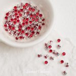 30 pieces of zircon silver plated claw diamond round color retaining diy handmade beaded material bracelet necklace loose beads jewelry accessories - Image 8