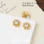 Strong Color Retention 18K Gold-Plated Zirconium Precision Porous Spacer Beads Handmade DIY Bracelet Necklace Jewelry Accessories Material - Image 10