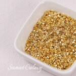 18k Gold Square Broken Gold Small Broken Silver Several or Two Spacers Loose Beads Handmade diy Beaded Bracelet Necklace Jewelry Accessories - Image 7