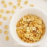 Copper plated real gold sun pattern eye gasket bead holder handmade DIY bracelet necklace beaded loose beads accessories - Image 6