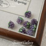 Imported Lampwork Glass Ins Fruit Pulp Raspberry Blueberry Tomato Handmade DIY Beaded Bracelet Necklace Earrings Material - Image 18