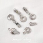 14k18k bag gold color retaining finish connection button handmade diy beaded bracelet necklace jewelry accessories - Image 8