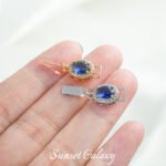 18k real gold plated color full zirconium gem closing buckle clip button handmade diy bracelet jewelry beaded material - Image 3