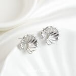 Gold Plated Color Lotus Leaf Ear Needle Handmade DIY Bracelet Necklace Earrings Beaded Beaded Jewelry Accessories Material - Image 7