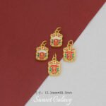 New Year Good Luck Sand Gold Blessing Lucky Bag Pendant Handmade Beaded DIY Material Bracelet Necklace Accessories - Image 16