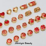 New Year's Ancient Sand Gold Accessories Pendant Lucky Cat Lucky Scattered Beads DIY Handmade Beaded Bracelet Necklace Jewelry - Image 2