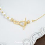 18k real gold plated horoscope round tail hidden line otbuckle finishing handmade diy beaded material bracelet necklace jewelry accessories - Image 4