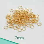 House Abai 30 18k gold plating color retaining open ring bead necklace DIY handmade beaded jewelry accessories - Image 11