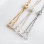 Copper Plated Real Gold Diamond High Feeling Temperament Extended Chain Handmade DIY Bracelet Necklace Beaded Beaded Accessories Material - Image 4