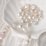 Baroque color gradient imitation pearls beaded irregular loose beads handmade DIY bracelet material mobile phone chain accessories - Image 4