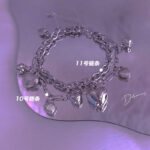 Y2K Bracelet Necklace DIY silver Chain Do Not Fade o-shaped Chain Extension Chain Handmade Beaded Material Jewelry Accessories - Image 2