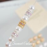 High Color Retention Gold-Plated Zircon Barrel Beads Spacer Beads Pearl Accessories Handmade DIY Beading Material Bracelet Necklace Accessories - Image 4