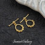 18k real gold plated temperament zircon Ot buckle closing buckle connection buckle handmade diy beaded material bracelet necklace accessories - Image 10