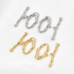 Irregular Ot Buckle 18K Gold Copper Plated Real Gold Fitting Connection Buckle diy Necklace Bracelet Handmade Jewelry Material Accessories - Image 4
