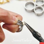 Stainless Steel Open Ring Ring Opener Ring Hanging Device Handmade DIY Auxiliary Tools Jewelry Accessories Materials - Image 2