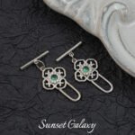 18k real gold plated temperament zircon Ot buckle closing buckle connection buckle handmade diy beaded material bracelet necklace accessories - Image 13