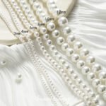 Australian White Imported Imitation Rocky Pearl Straight Hole Beads Loosened Beads Handmade DIY Bracelet Necklace Material Accessories - Image 3