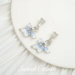 Dripping Oil Crushed Ice 18k Real Gold Plated Coil Connection Buckle Handmade DIY Material Beaded Bracelet Necklace Accessories - Image 6