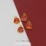 Chinese Style National Tide New Year Ancient Method Lucky Pendant Handmade Beaded DIY Material Bracelet Necklace Accessories - Image 8