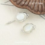 18k gold copper plated love gold abalone shell closing buckle handmade beaded diy material bracelet necklace accessories - Image 11