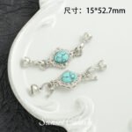 18k real gold plated color retaining tiger eye gem pearl connection closure buckle handmade diy beaded bracelet accessories - Image 11