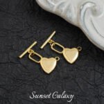 18k real gold plated temperament zircon Ot buckle closing buckle connection buckle handmade diy beaded material bracelet necklace accessories - Image 6