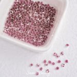 30 real gold-plated color-preserving round zirconium silver anti-claw drill beads diy handmade beaded material bracelet jewelry accessories - Image 8